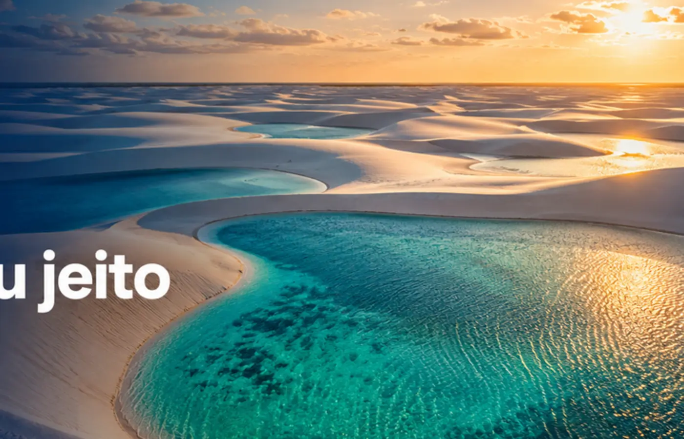 Dunas e lagoas dos Lençóis Maranhenses